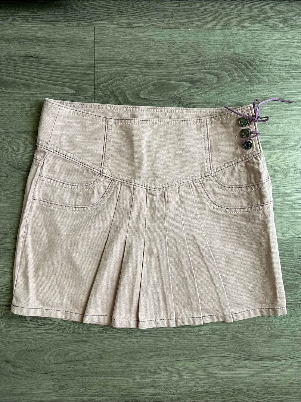 Gap Y2K 2000s pink mini skirt